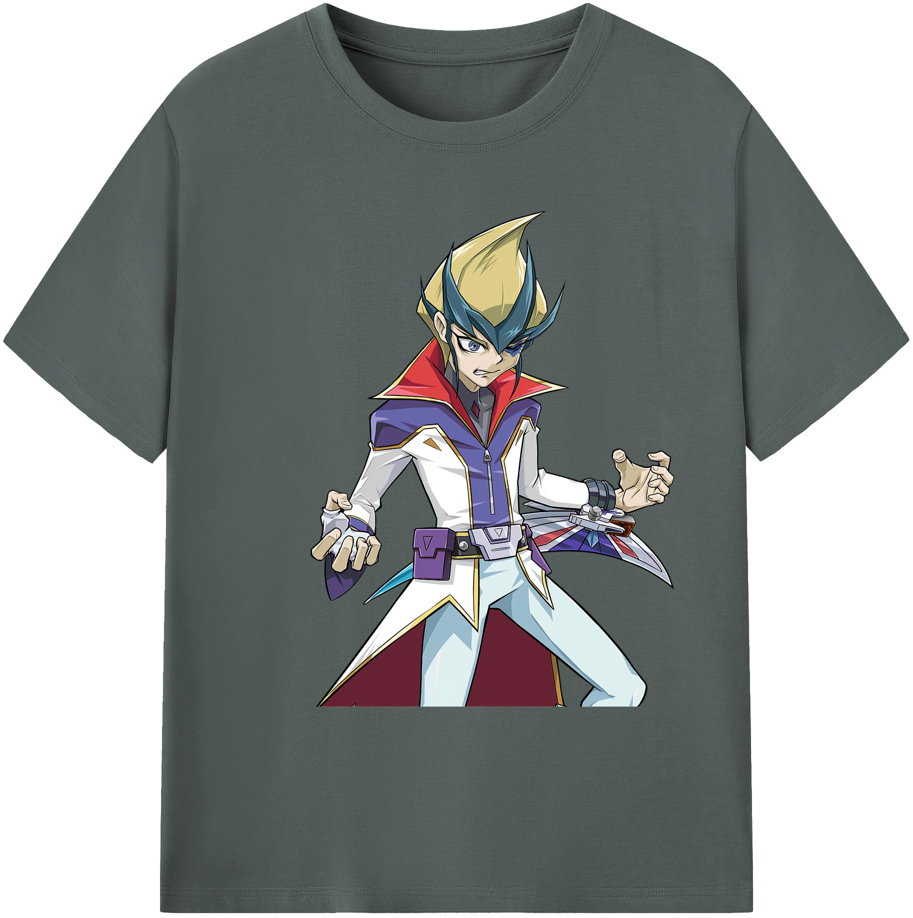 （画像用） 遊☆戯☆王 Yu-Gi-Oh! 綿100％ メンズ半袖Tシャツ｜肌触りやわらか＆通気性